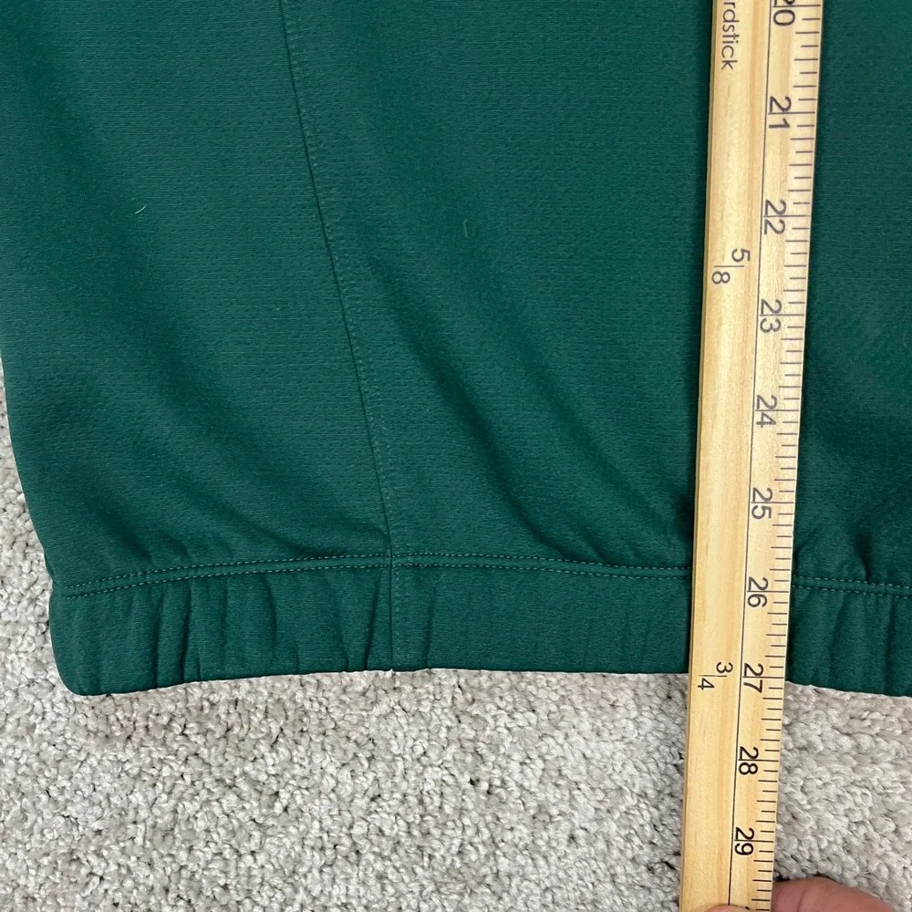 Nike Pullover Men Medium Green Long Sleeve Golf Therma-FIT 1/4 Zip Fleece Swoosh